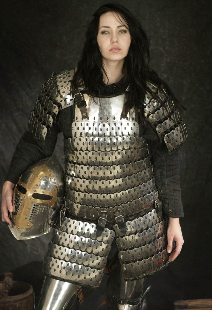 realistic female armor
