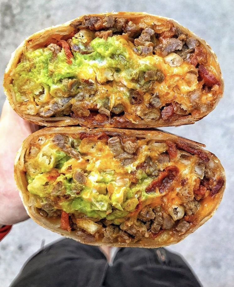 Tastey looking burrito
