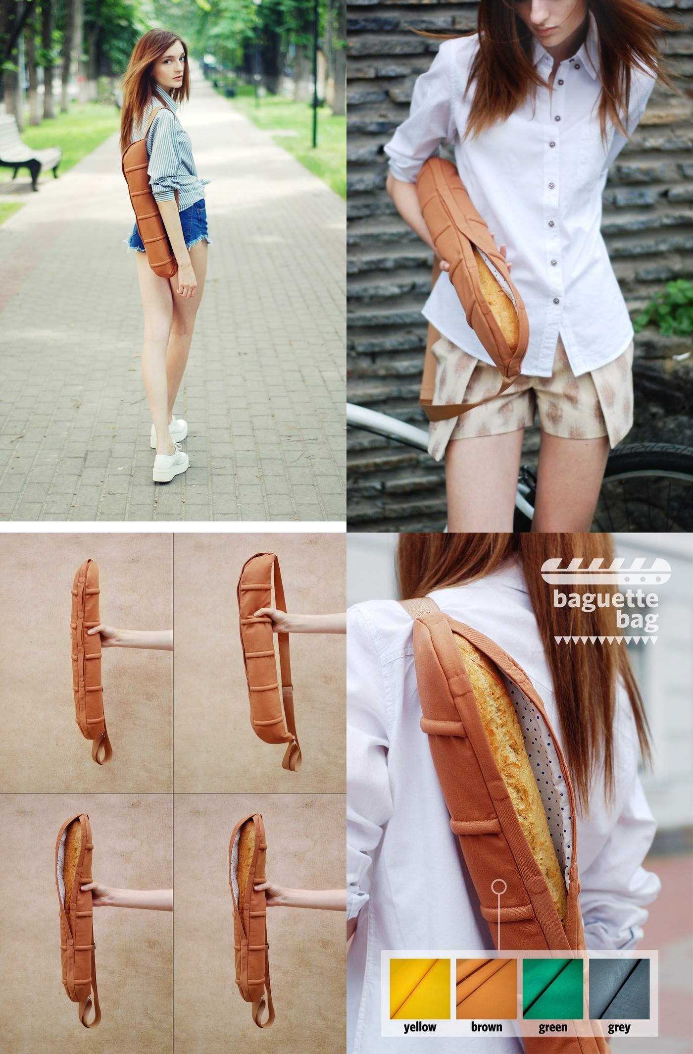 baguette backpack