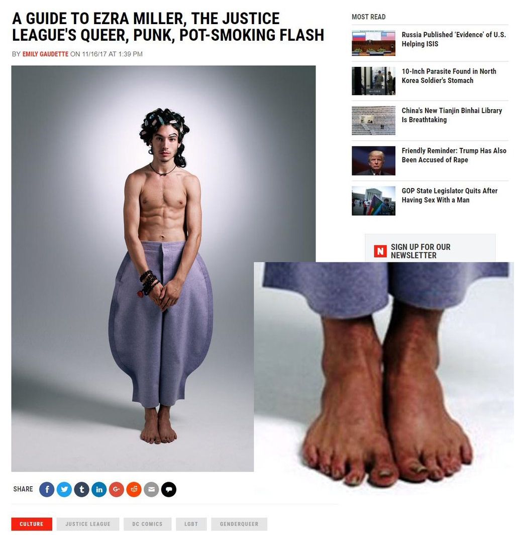 ezra miller androgynous - Most Real A Guide To Ezra Miller, The Justice League'S Queer, Punk, PotSmoking Flash Rusia Published Evidence of U.S. Helping Isis Hy Sy Galdette On At 139 Pm 16Inch Passfound in North Korea Seldier's Storach China's New Tari Bin