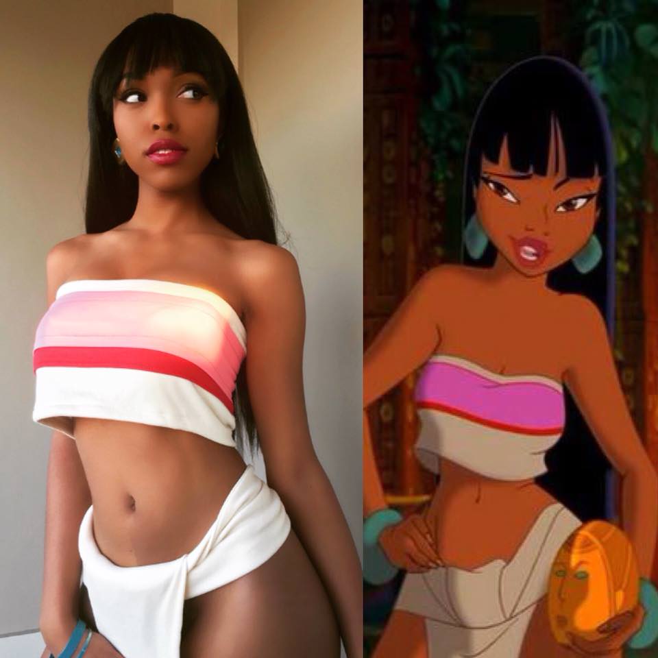 road to el dorado chel cosplay