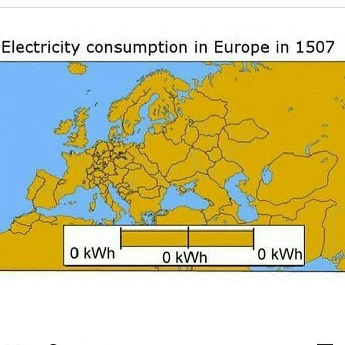 electricity consumption in europe 1507 - Electricity consumption in Europe in 1507 O kWh O kWh O kWh