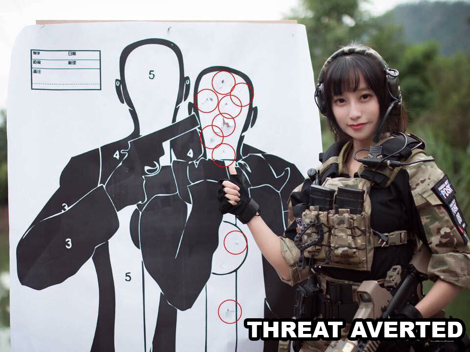 hostage shot - Threat Averted