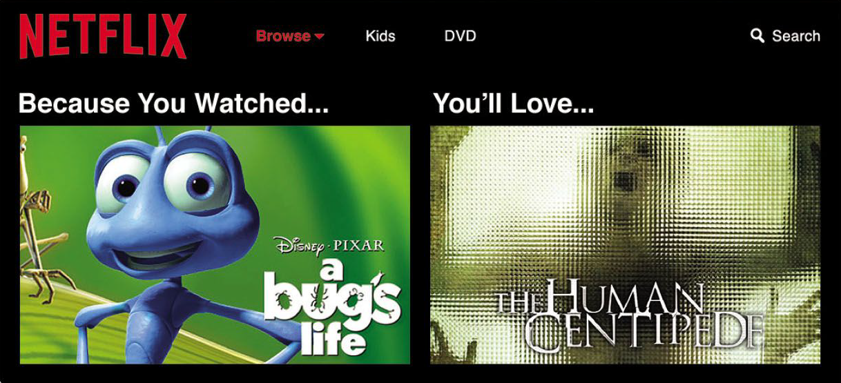 bug's life human centipede meme - Netflix Browse Kids Dvd Q Search Because You Watched... You'll Love... DisneyPixar buic's Helhuman Mentipede life