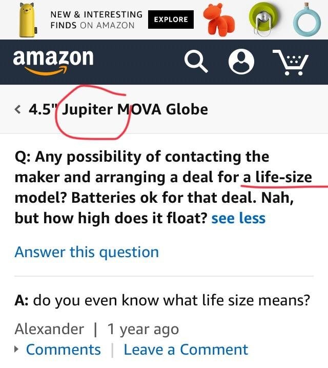 life size jupiter model - New & Interesting Finds On Amazon Explore amazon Q Ow