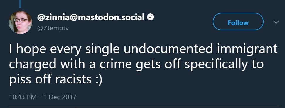 presentation - .social Thope every single undocumented immigrant charged with a crime gets off specifically to piss off racists