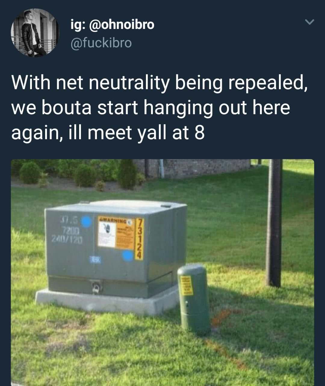 90 kids chill spot - ig With net neutrality being repealed, we bouta start hanging out here again, ill meet yall at 8 240120 On