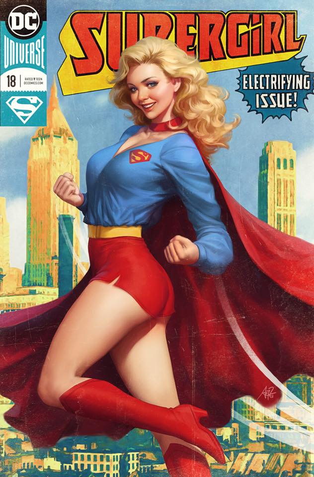 artgerm supergirl - Cuirer Girl Electrifying 2 Issue! Isabile Id U10 Ulti