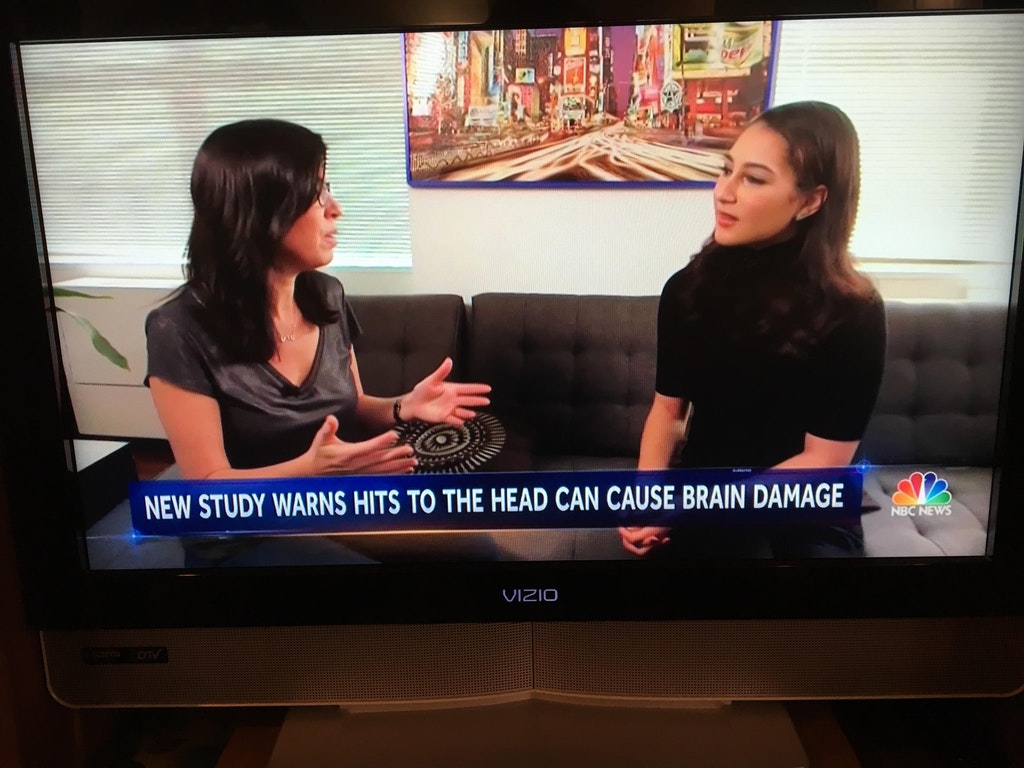 television - New Study Warns Hits To The Head Can Cause Brain Damage D Nbc News Vizio
