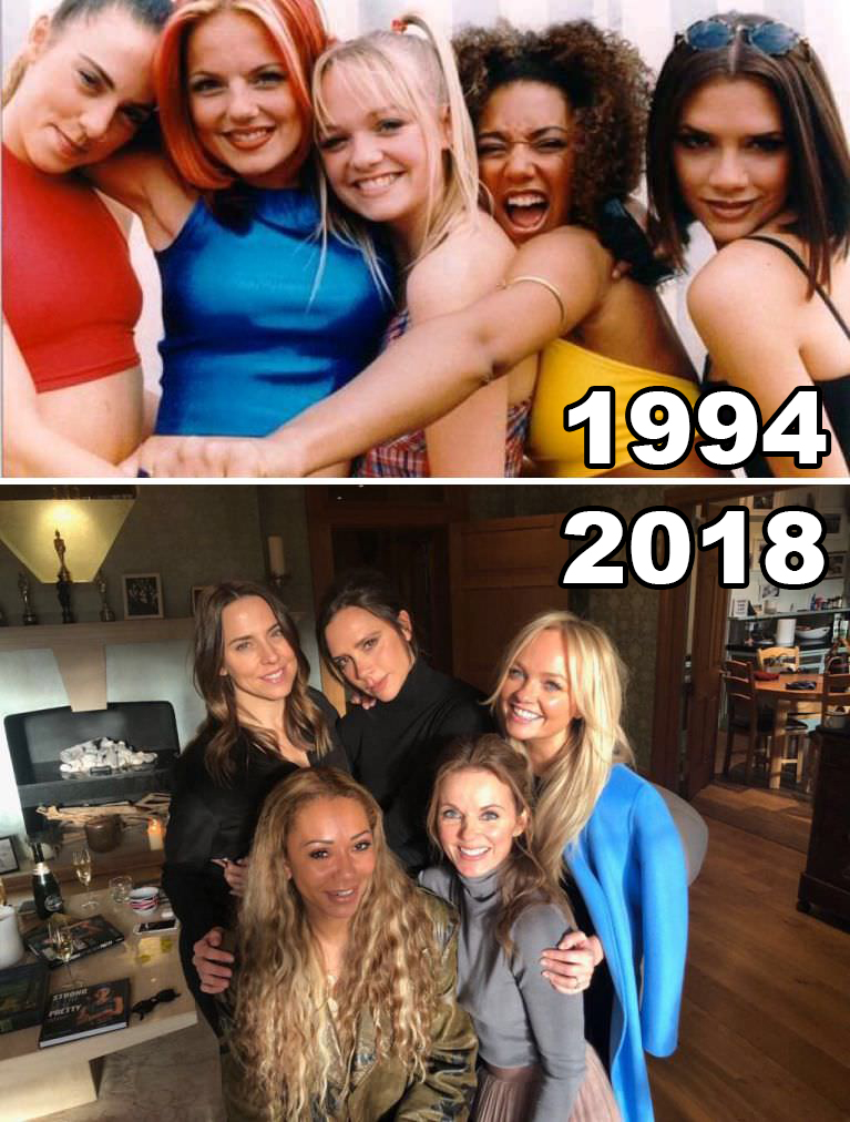 spice girls reunion - 1994 2018