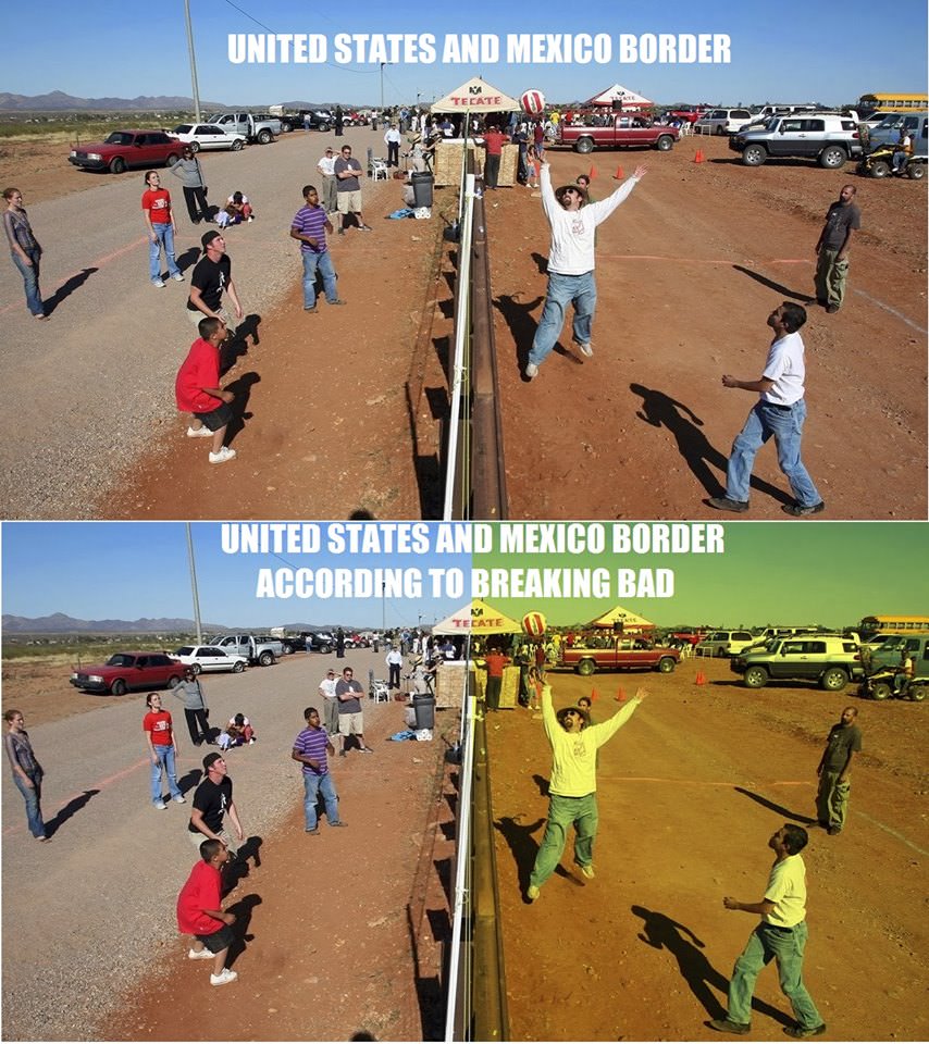 country border - United States And Mexico Border Tecate United States And Mexico Border According To Breaking Bad Niemer