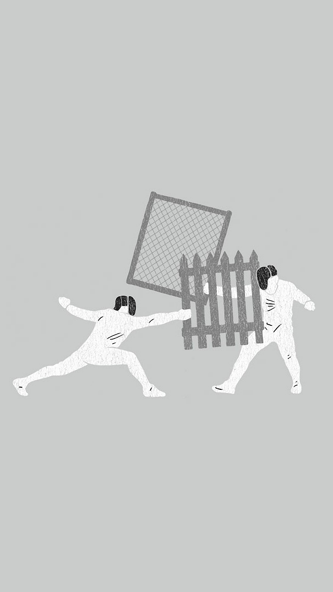 fencing funny