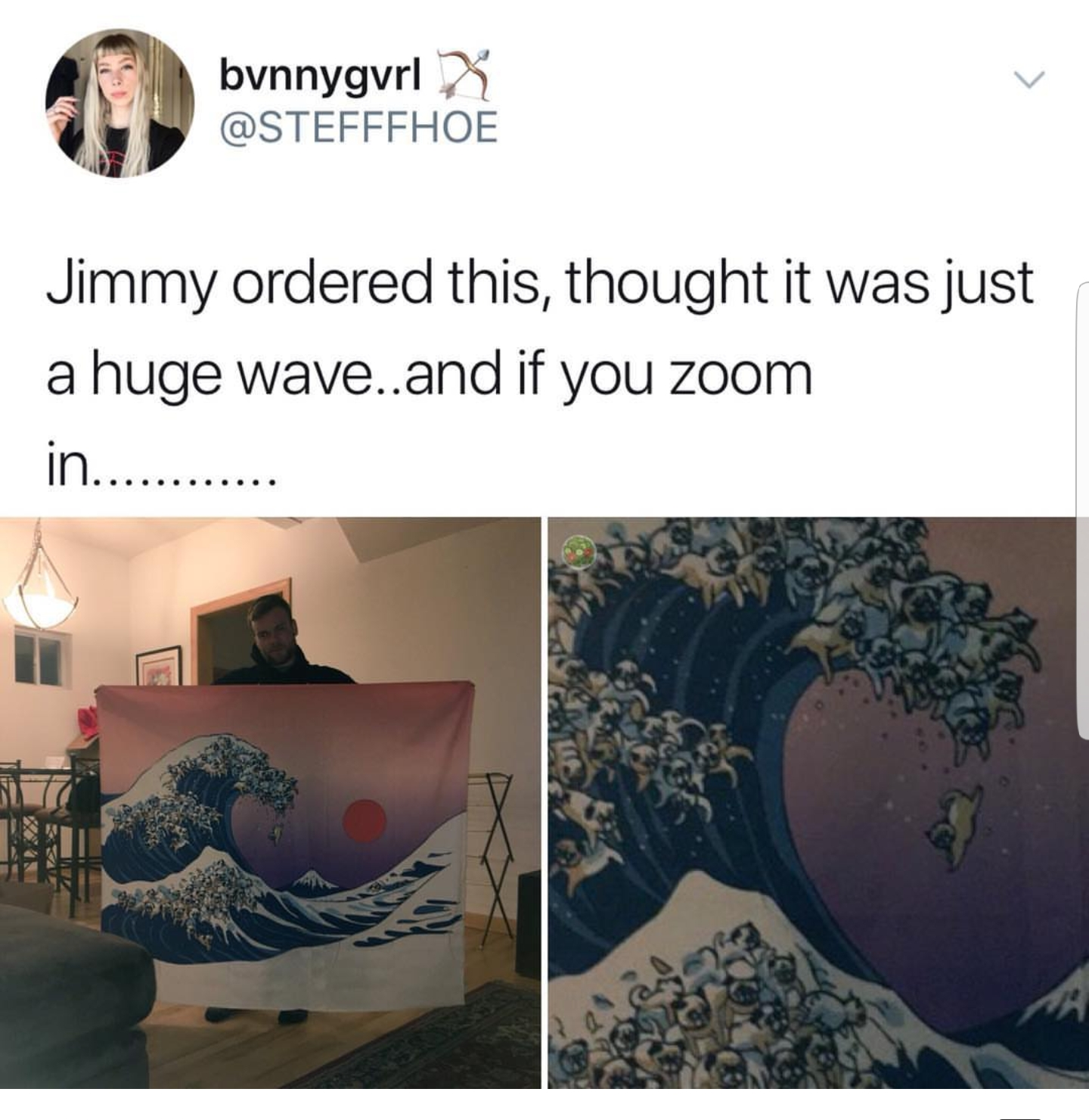 out of this world meme - bynnygurl X Jimmy ordered this, thought it was just a huge wave..and if you zoom in..........