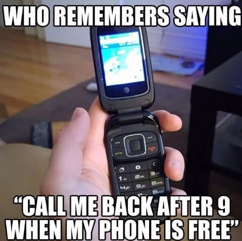 texting on a flip phone - Who Remembers Saying "Call Me Back After 9 When My Phone Is Free"