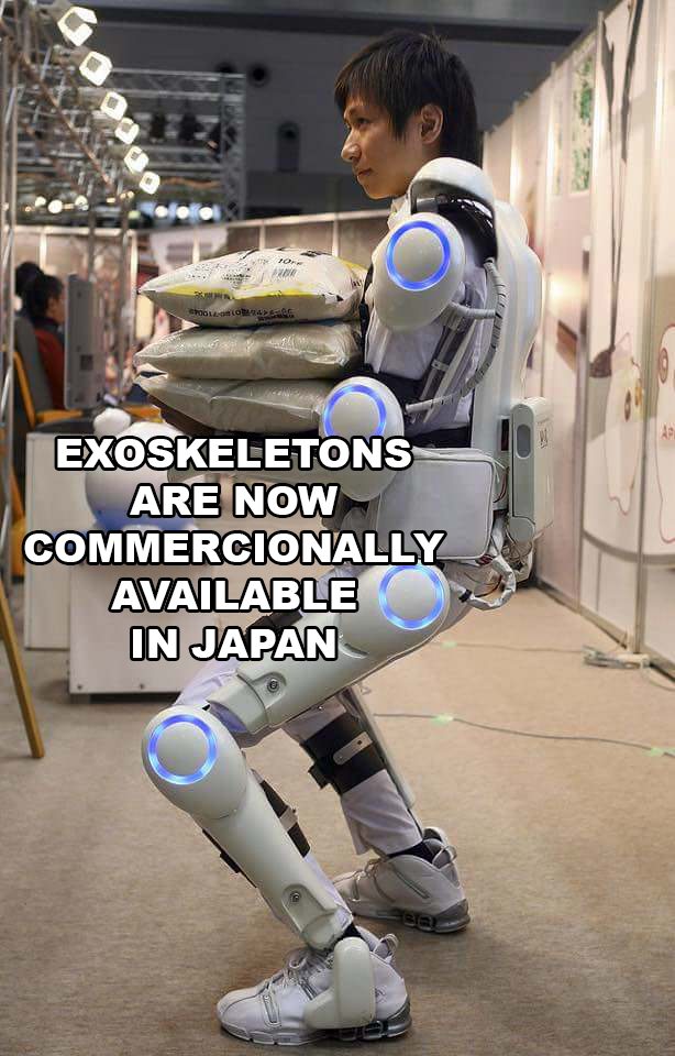 exoskeleton suit - Stolog Exoskeletons Are Now Commercionally Available O In Japan