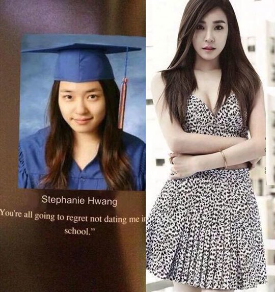 tiffany snsd plastic surgery - Stephanie Hwang You're all going to regret not dating me in school."