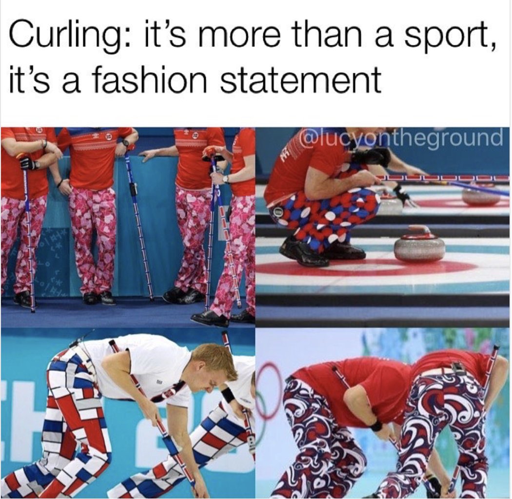shoe - Curling it's more than a sport, it's a fashion statement