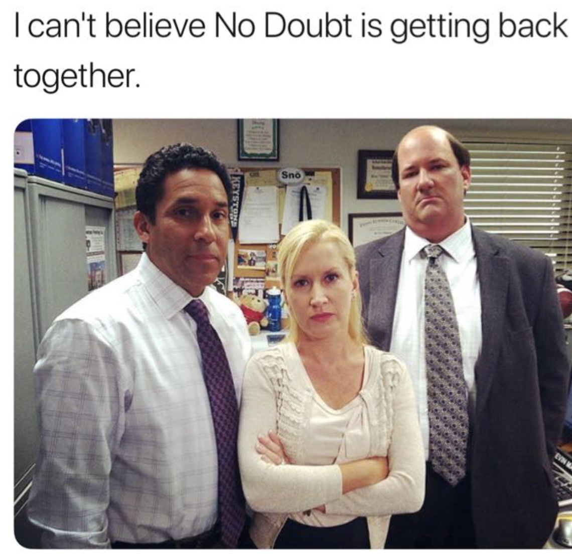 accounting the office - I can't believe No Doubt is getting back together. Sno Keystone