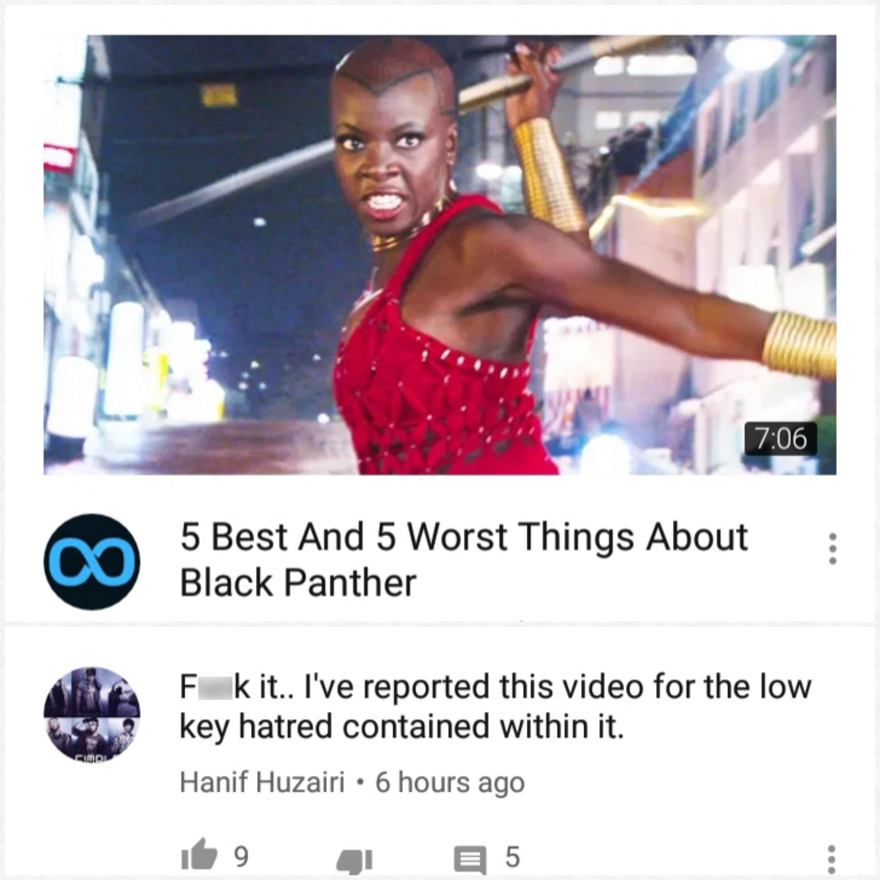 muscle - 5 Best And 5 Worst Things About Black Panther F k it. I've reported this video for the low key hatred contained within it. Hanif Huzairi. 6 hours ago 9 415