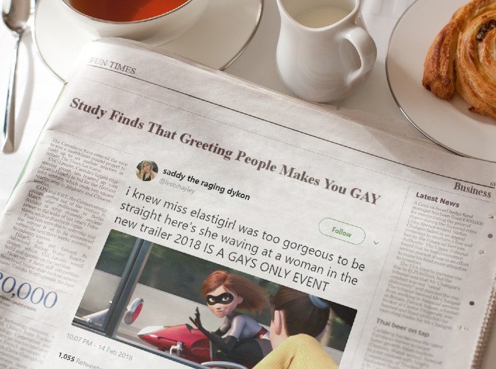 man plays mixtape at workplace - Eln Times Study Finds That Greeting People Makes You Gay S w ered e venture, who starse en saddy the raging dykon lesbihayley Business N Bongowe. In decided wwerr Latest News i knew miss elastigirl was too gorgeous to be s