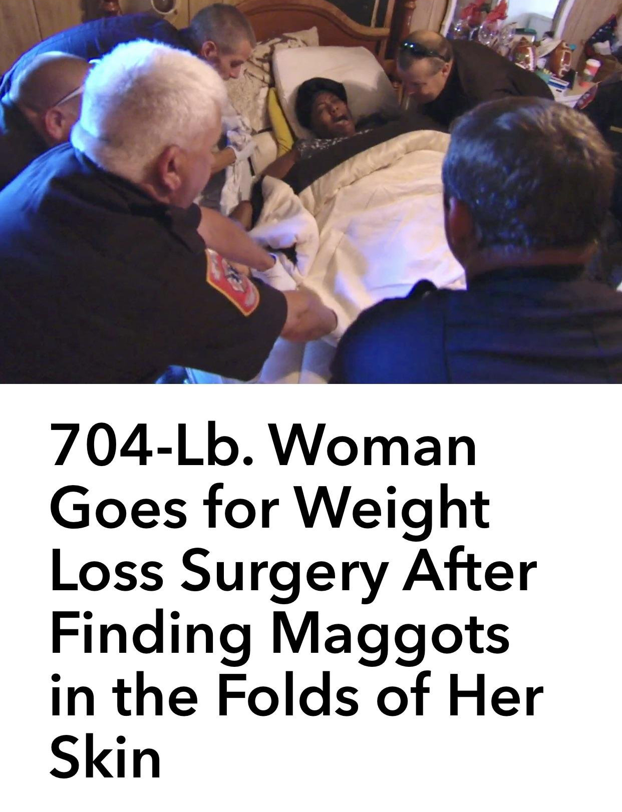 lisa fleming my 600 lb life - 704Lb. Woman Goes for Weight Loss Surgery After Finding Maggots in the Folds of Her Skin