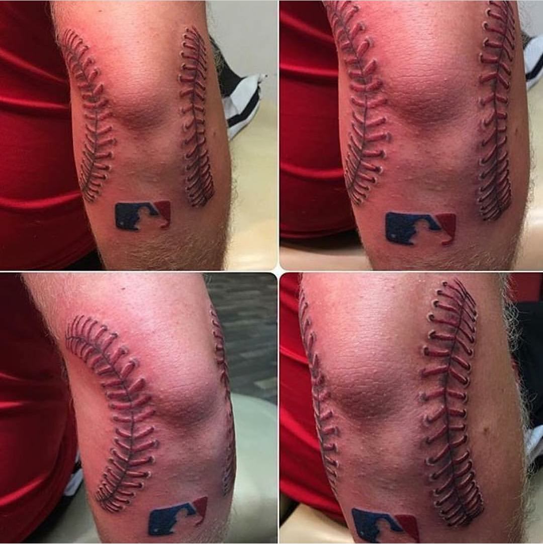tommy john baseball tattoo