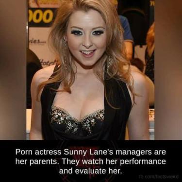 sunny lanes - Porn actress Sunny Lane's managers are her parents. They watch her performance and evaluate her.