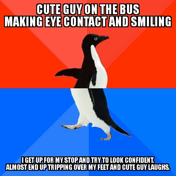 hate my inlaws - Cute Guy On The Bus Making Eye Contact And Smiling I Getup For My Stop And Try To Look Confident Almost End Up Tripping Over My Feet And Cute Guy Laughs.