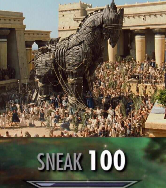 trojan horse - Sneak 100