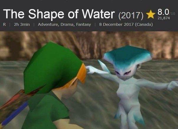 shape of water meme - The Shape of Water 2017 R 2h 3min | Adventure, Drama, Fantasy Canada