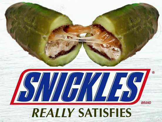 snickles really satisfies - Snickles Brand Really Satisfies