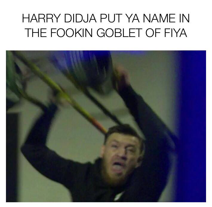 they re after me lucky charms - Harry Didja Put Ya Name In The Fookin Goblet Of Fiya