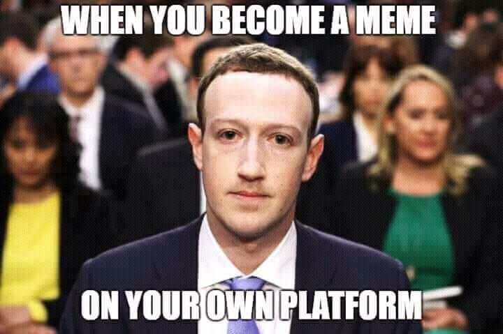 mark zuckerberg robot - When You Become A Meme On Your Own Platform