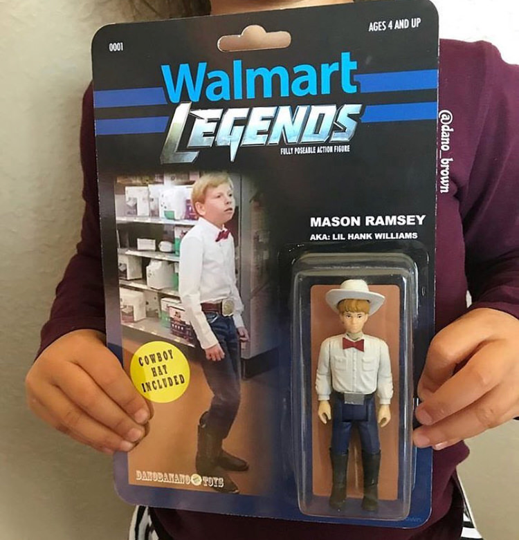 yodeling kid action figure - Ages 4 And Up 0001 Walmart Iegends Filly Posearle Action Figure Mason Ramsey Aka Lil Hank Williams Cowboy Hat Included Darodanand Tots