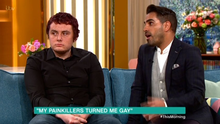 suit - "My Painkillers Turned Me Gay"