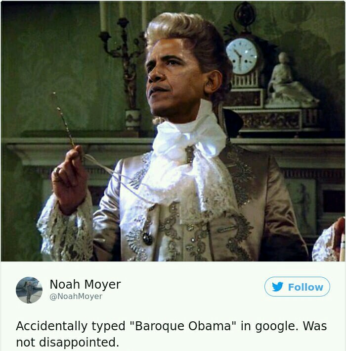 ryan goosling - Noah Moyer Moyer Accidentally typed "Baroque Obama" in google. Was not disappointed.