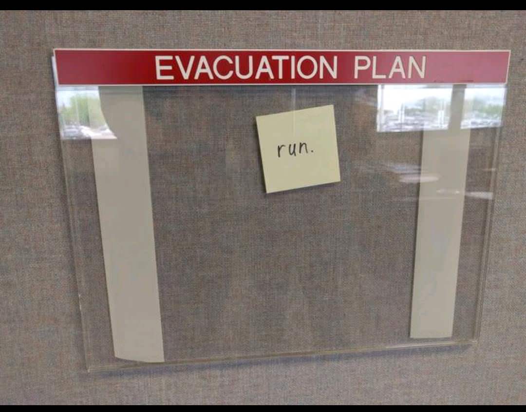 evacuation plan run - Evacuation Plan run.
