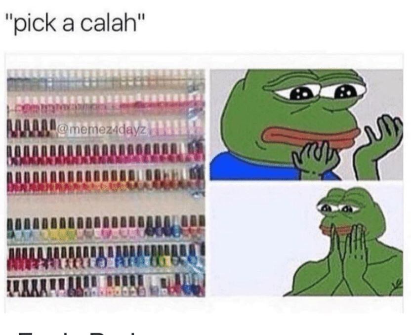 pick a calah meme - "pick a calah" Ww Porabareddarburolilla