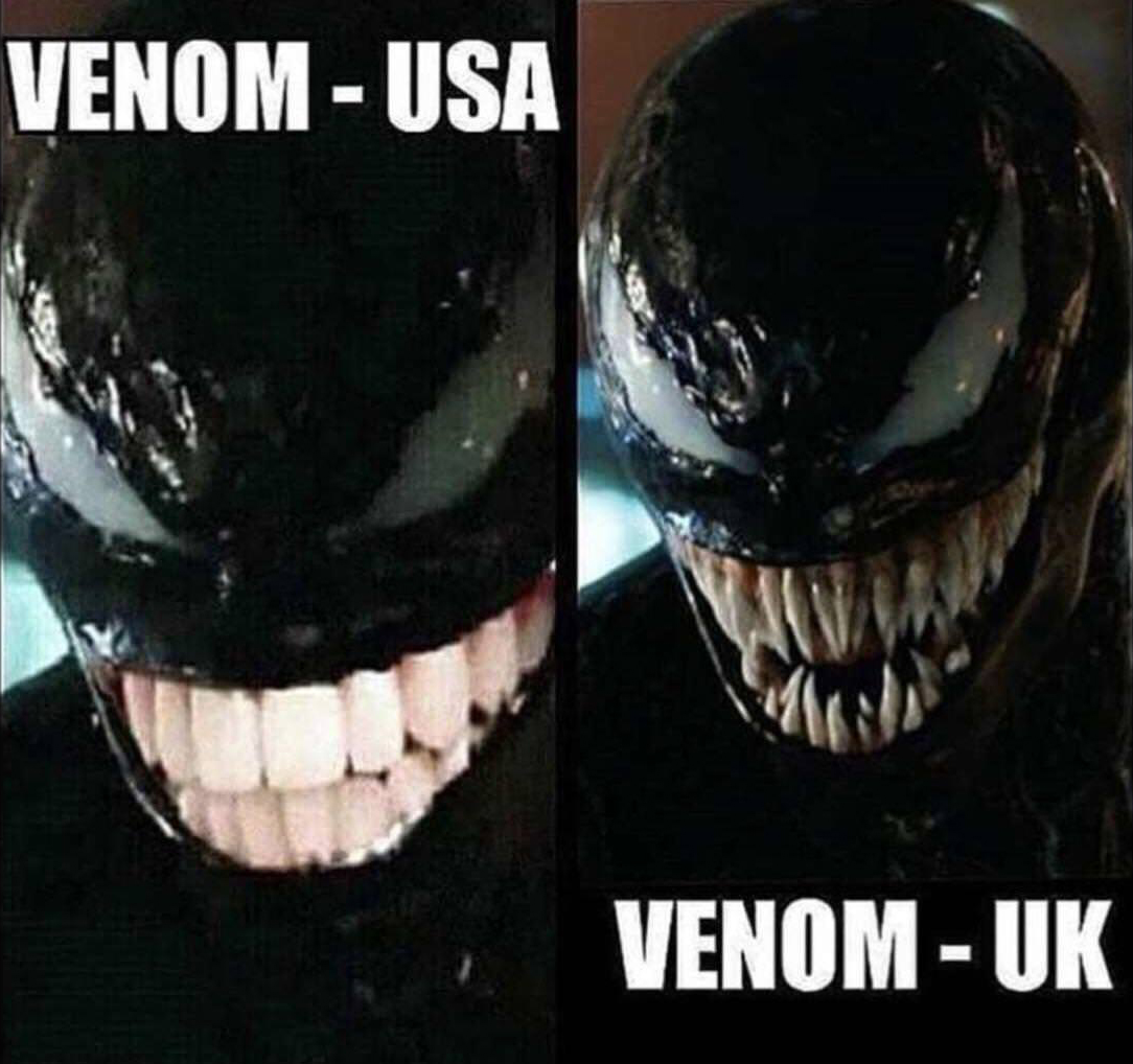 memes - venom us venom uk - Venom Usa Venom Uk
