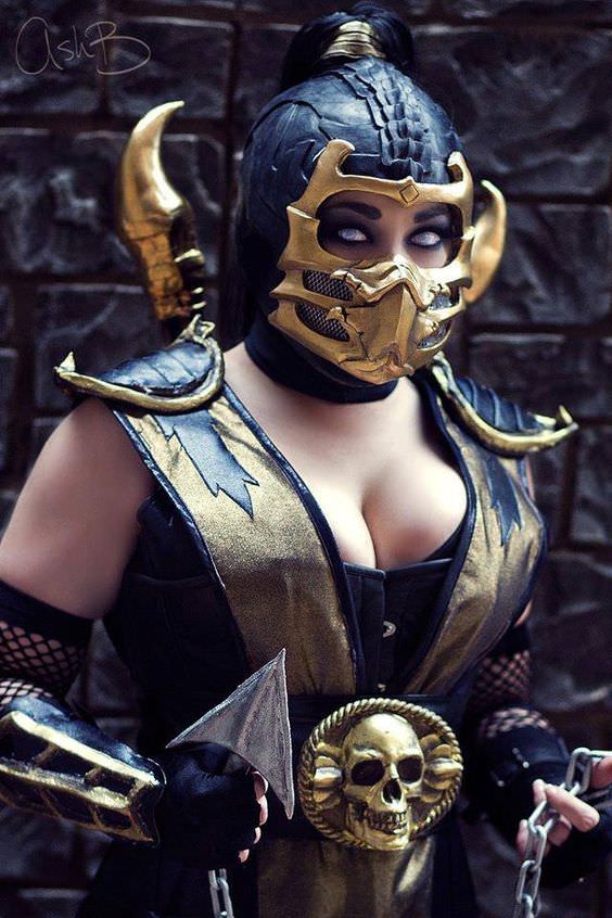 lady scorpion cosplay - isht