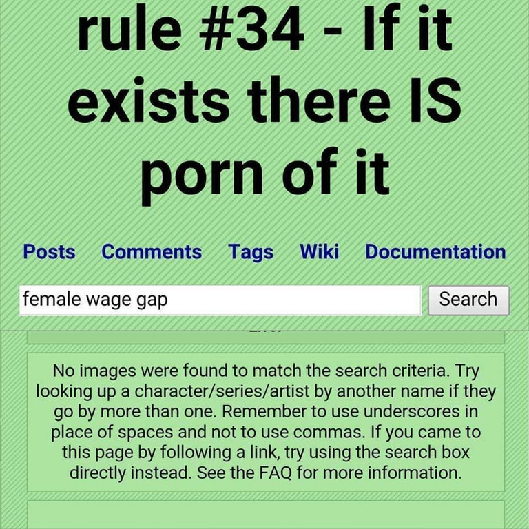 rule 34 if it exists - rule If it exists there Is porn of it Posts Tags Wiki Documentation female wage gap Search No images were found to match the search criteria. Try looking up a characterseriesartist by another name if they go by more than one. Rememb