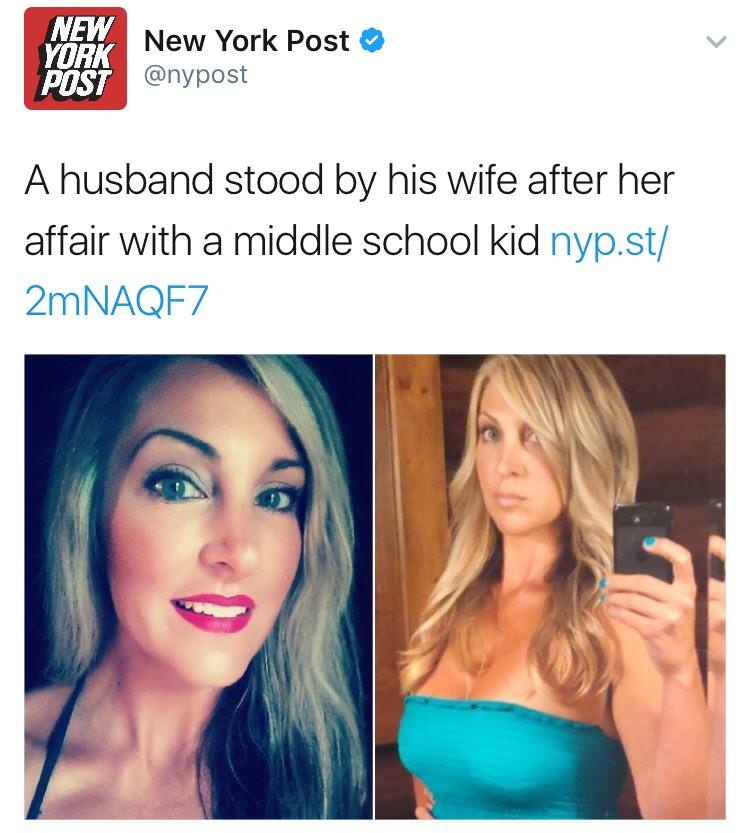 sexy brooke lajiness - New New York Post A husband stood by his wife after her affair with a middle school kid nyp.st 2mNAQF7