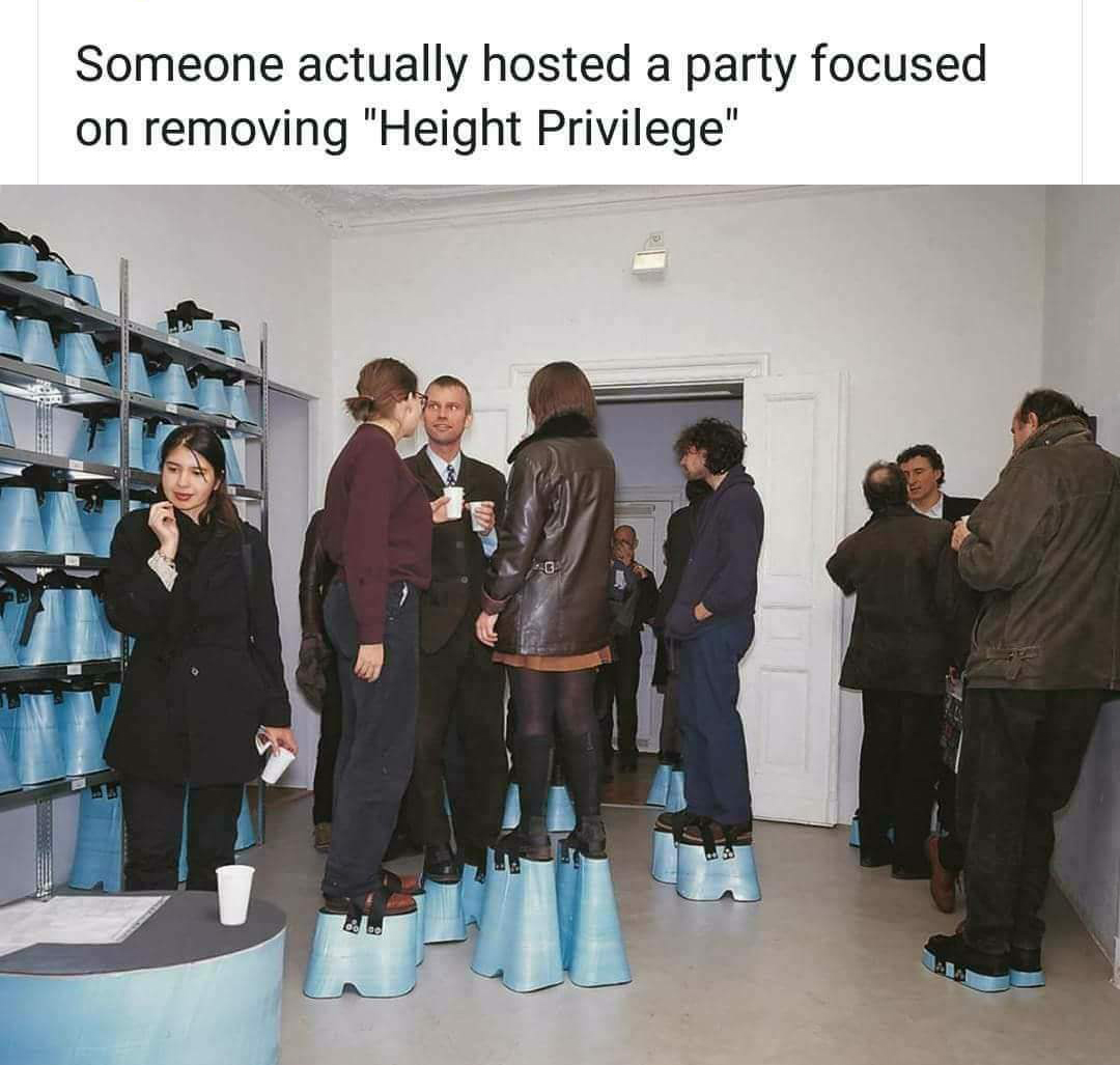 party with no height privilege