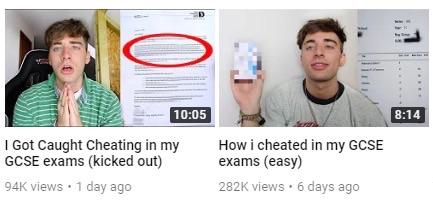 cheating in my gcse - I Got Caught Cheating in my Gcse exams kicked out 94K views. 1 day ago How i cheated in my Gcse exams easy views. 6 days ago