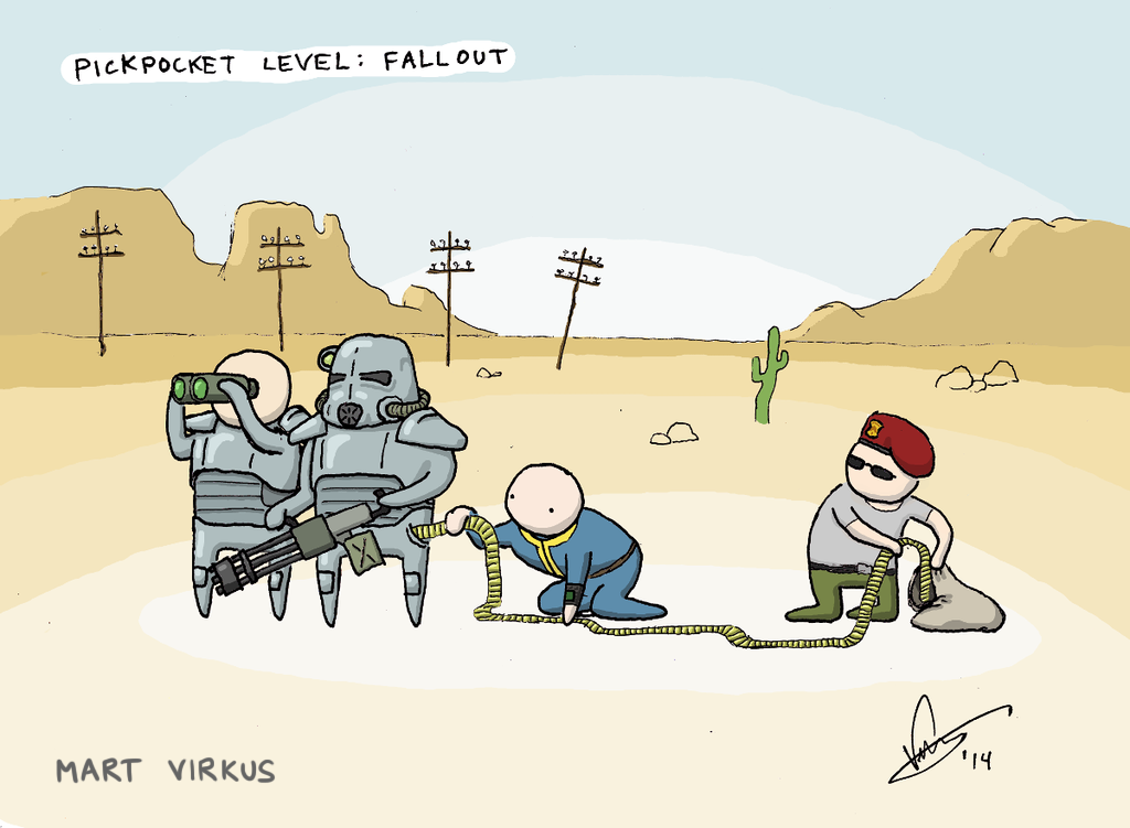 fallout pickpocket - Pick Pocket Level Fall Out sur sales A Turiunun Ani Lmuet Mart Virkus Som in 114