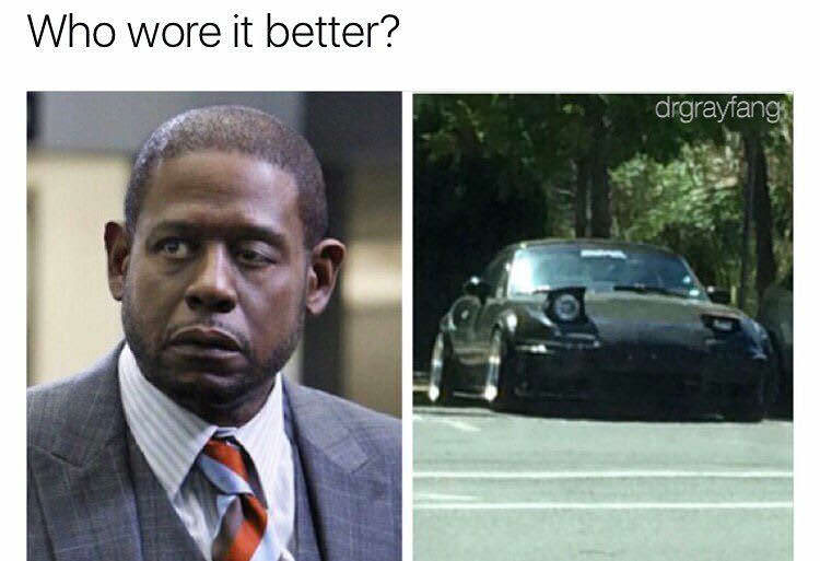 forest whitaker who wore it better - Who wore it better? drgrayfang