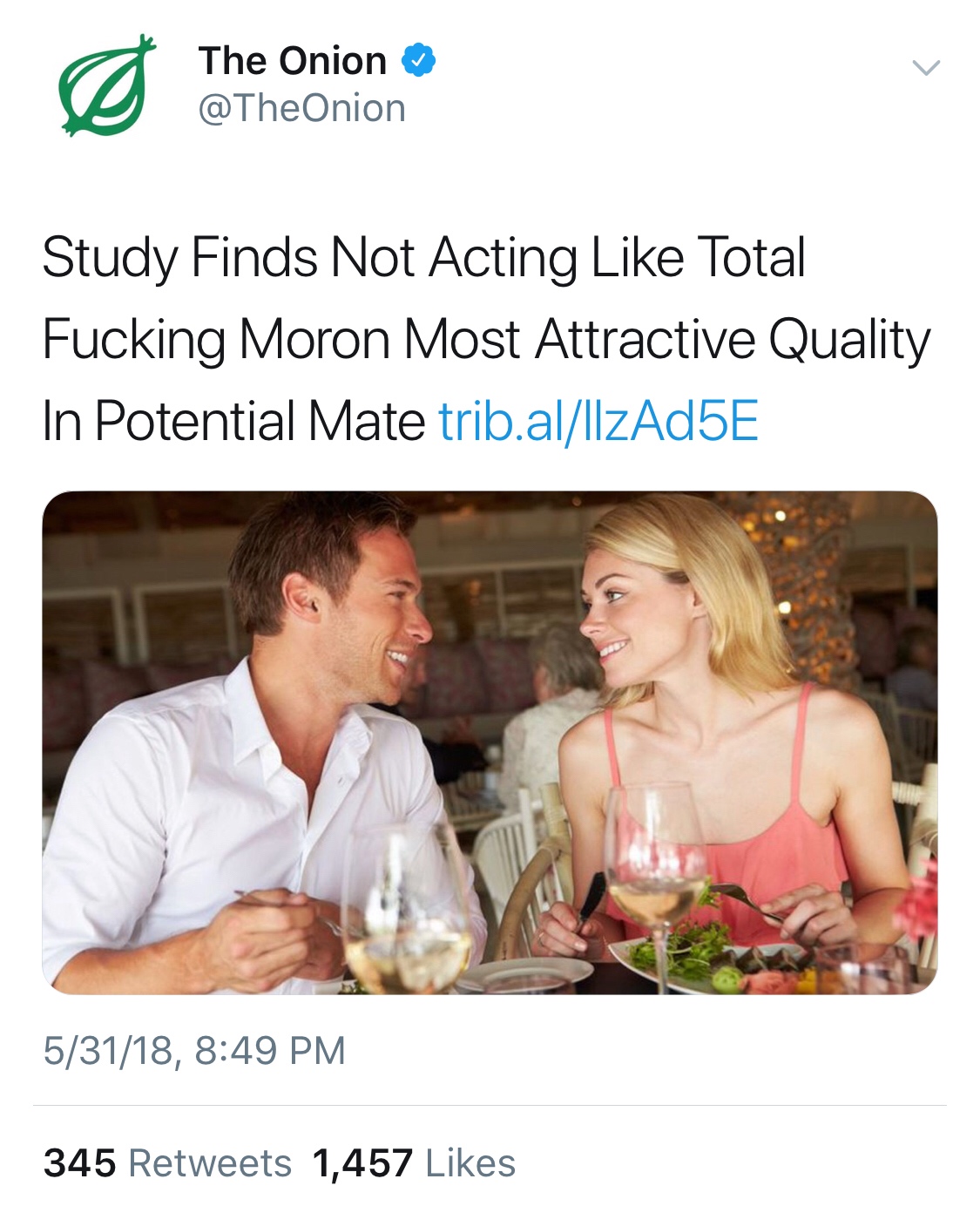 marina joyce as a school counsellor - The Onion Study Finds Not Acting Total Fucking Moron Most Attractive Quality In Potential Mate trib.alIlzAd5E 53118, 345 1,457