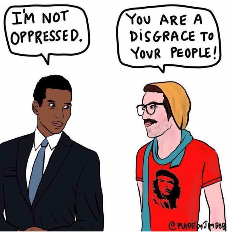 you are a disgrace to your people - I'M Not Oppressed. You Are A Disgrace To Your People!