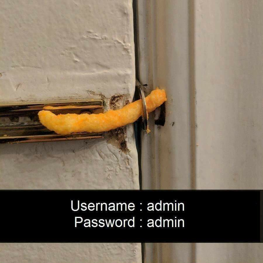 username admin password admin - Username admin Password admin
