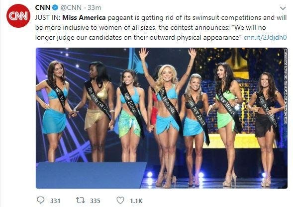 CNN article about the cringe concept of having beauty contests but only about inward appearances
